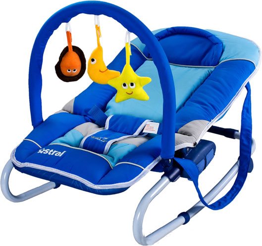 Шезлонг Caretero Astral Blue